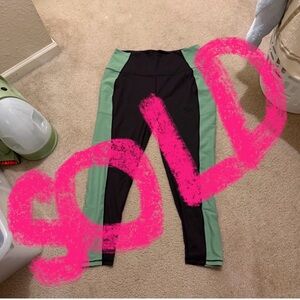 Black and Green Booty Army Leggings (The Fitness Marshall)